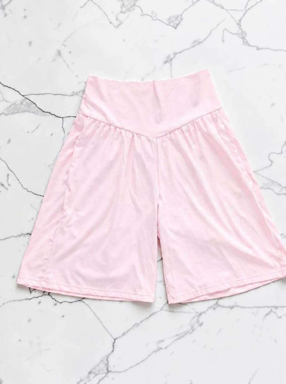Halara SoftlyZero Airy High Waisted Pockets InstantCool Yoga Bermuda Shorts